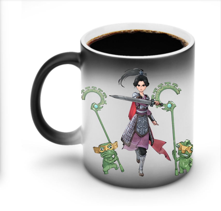 （画像用） Ne Zha 2 ナタ 魔童の大暴れ 温度変色マグカップ