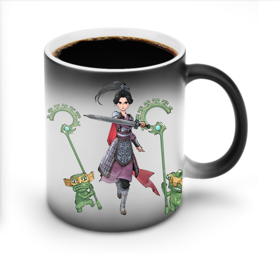 （画像用） Ne Zha 2 ナタ 魔童の大暴れ 温度変色マグカップ