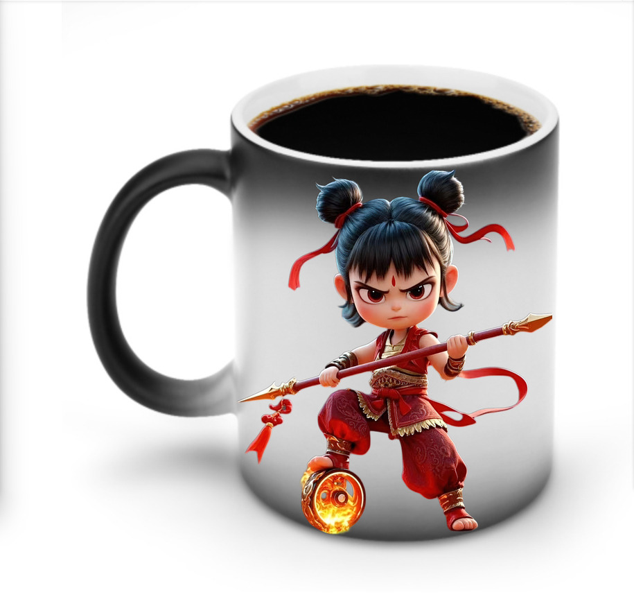 （画像用） Ne Zha 2 ナタ 魔童の大暴れ 温度変色マグカップ