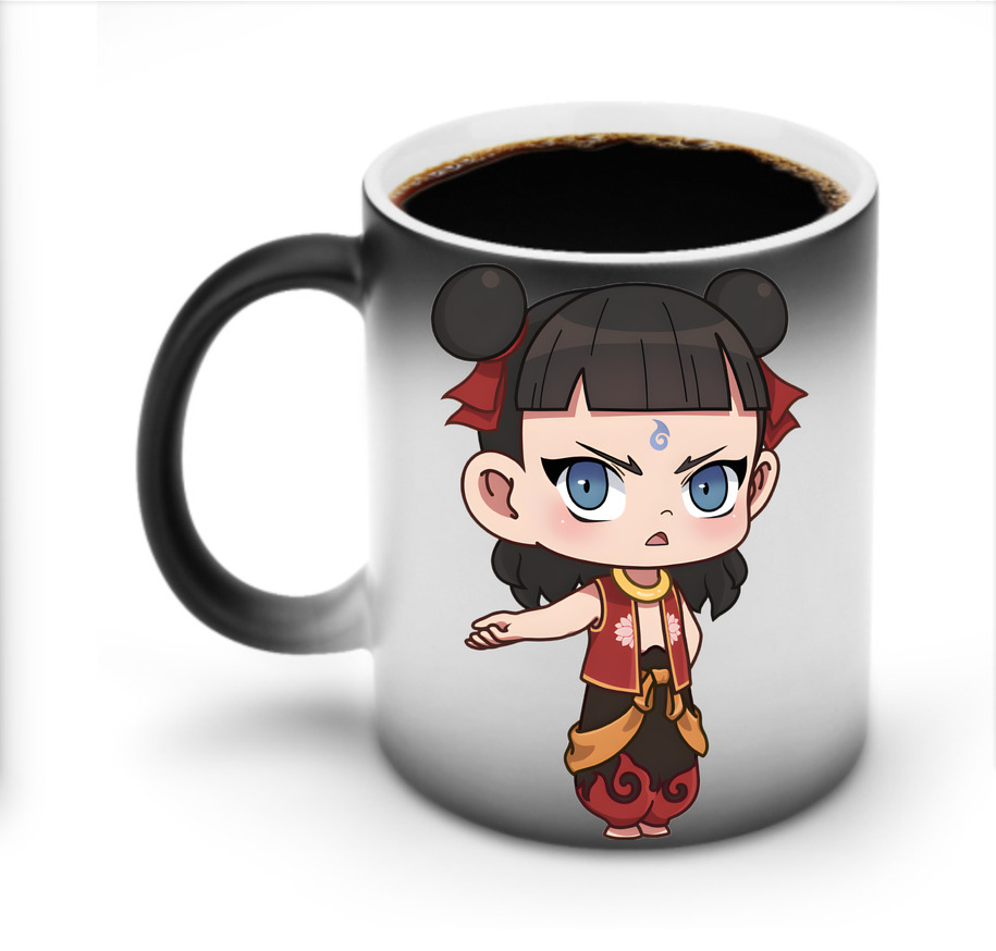 （画像用） Ne Zha 2 ナタ 魔童の大暴れ 温度変色マグカップ