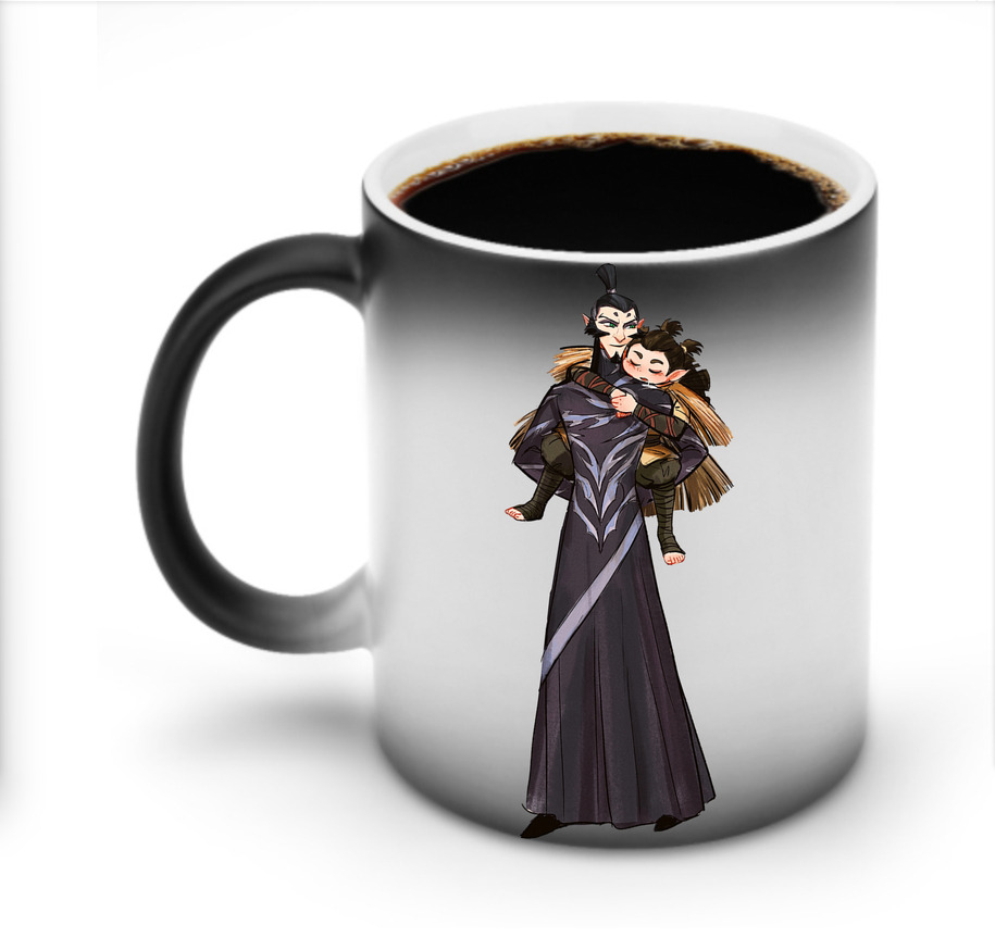 （画像用） Ne Zha 2 ナタ 魔童の大暴れ 温度変色マグカップ