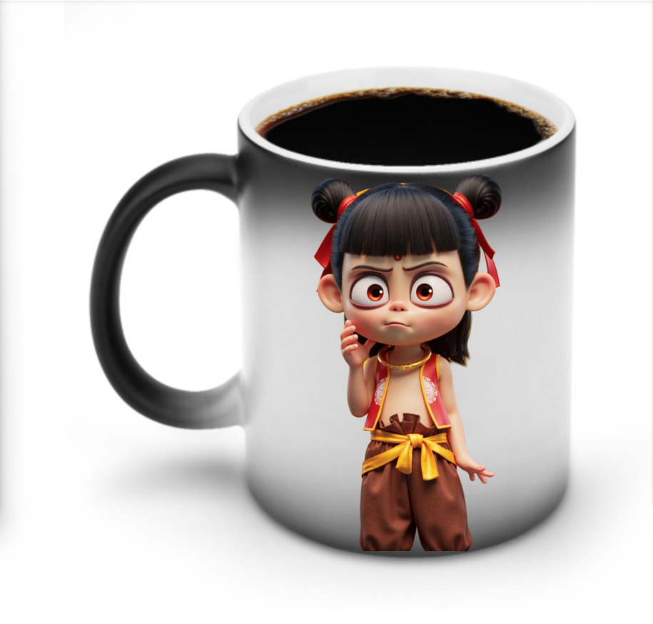 （画像用） Ne Zha 2 ナタ 魔童の大暴れ 温度変色マグカップ