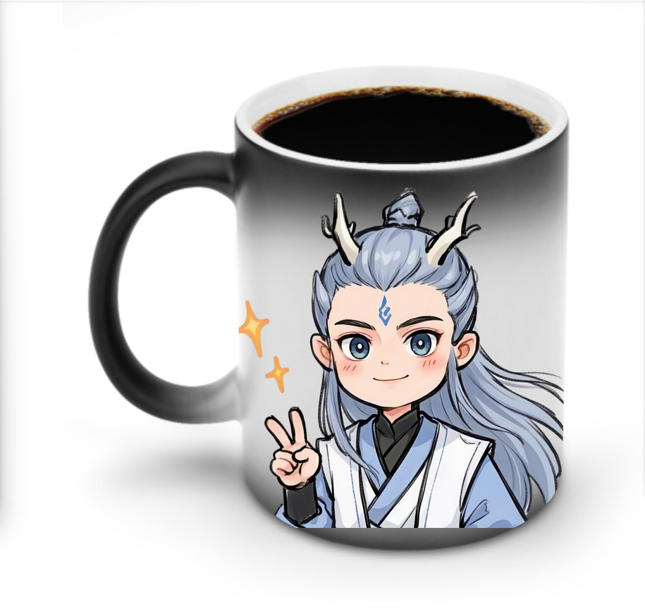 （画像用） Ne Zha 2 ナタ 魔童の大暴れ 温度変色マグカップ