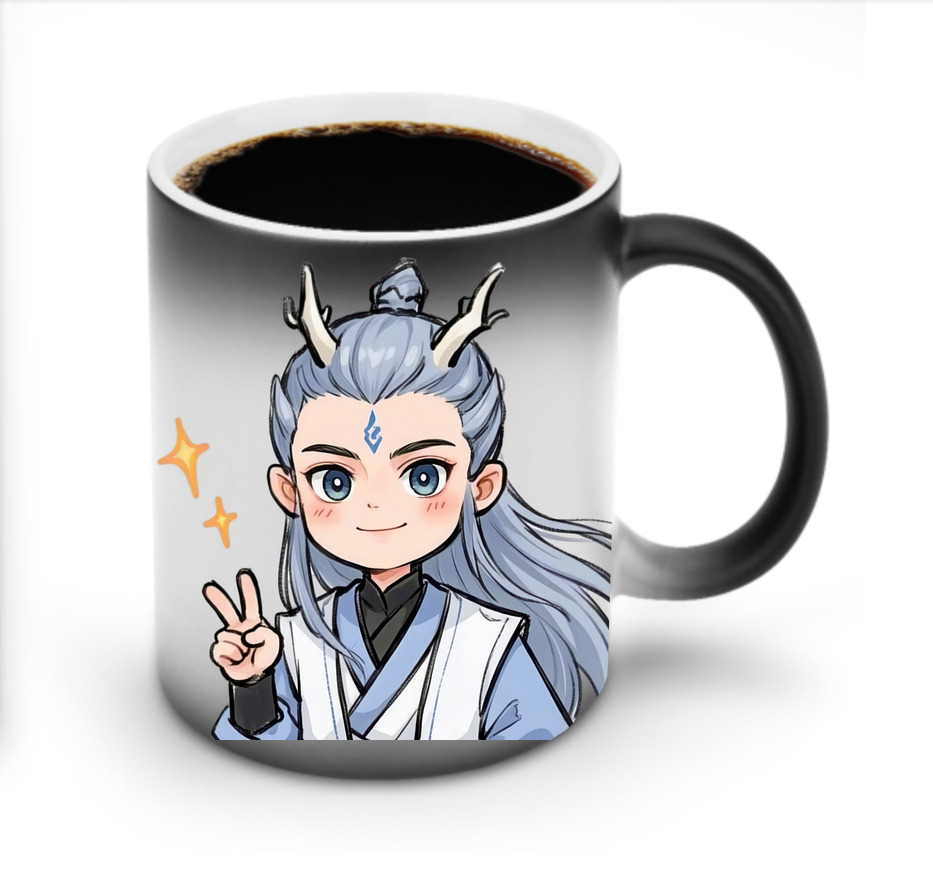 （画像用） Ne Zha 2 ナタ 魔童の大暴れ 温度変色マグカップ