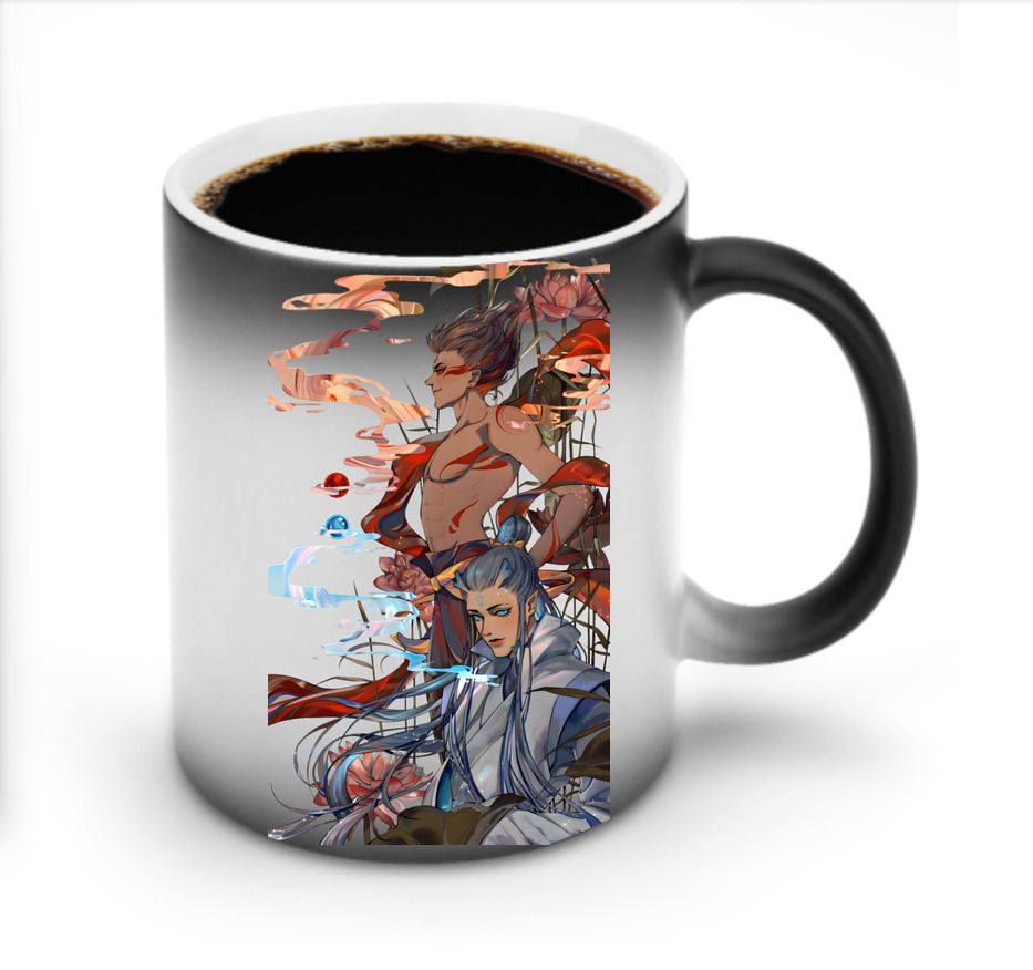 （画像用） Ne Zha 2 ナタ 魔童の大暴れ 温度変色マグカップ