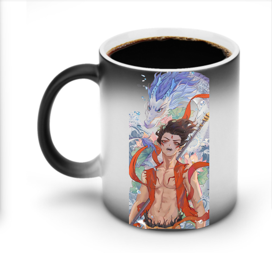 （画像用） Ne Zha 2 ナタ 魔童の大暴れ 温度変色マグカップ