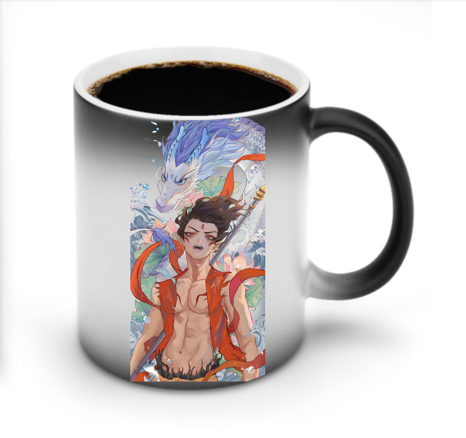 （画像用） Ne Zha 2 ナタ 魔童の大暴れ 温度変色マグカップ