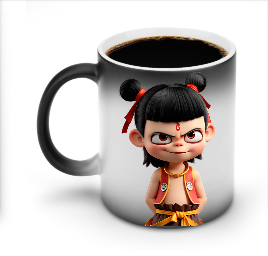 （画像用） Ne Zha 2 ナタ 魔童の大暴れ 温度変色マグカップ