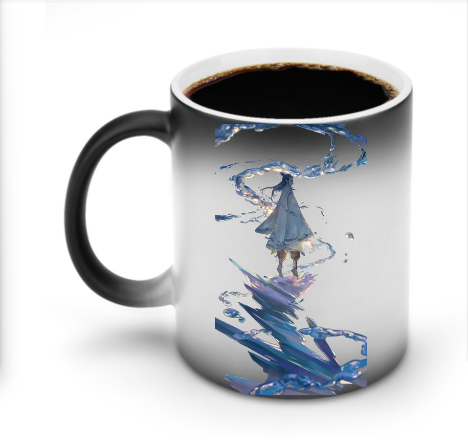 （画像用） Ne Zha 2 ナタ 魔童の大暴れ 温度変色マグカップ
