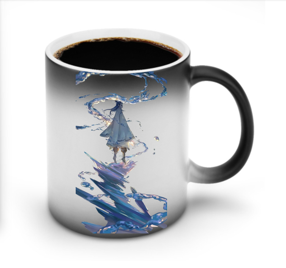（画像用） Ne Zha 2 ナタ 魔童の大暴れ 温度変色マグカップ