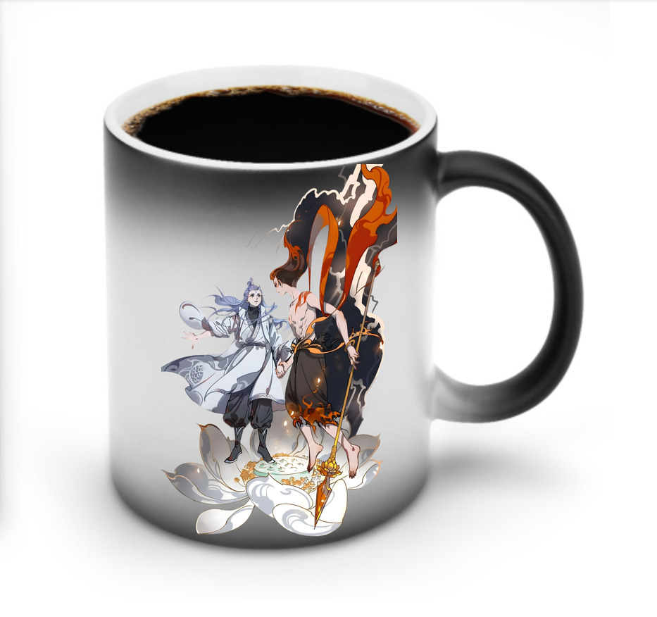 （画像用） Ne Zha 2 ナタ 魔童の大暴れ 温度変色マグカップ
