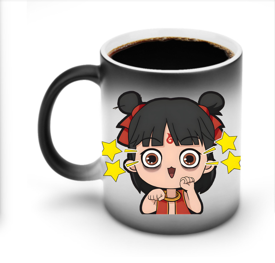 （画像用） Ne Zha 2 ナタ 魔童の大暴れ 温度変色マグカップ