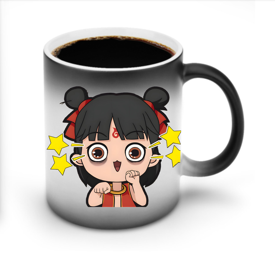 （画像用） Ne Zha 2 ナタ 魔童の大暴れ 温度変色マグカップ