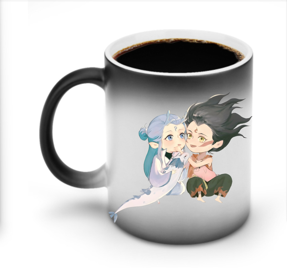 （画像用） Ne Zha 2 ナタ 魔童の大暴れ 温度変色マグカップ