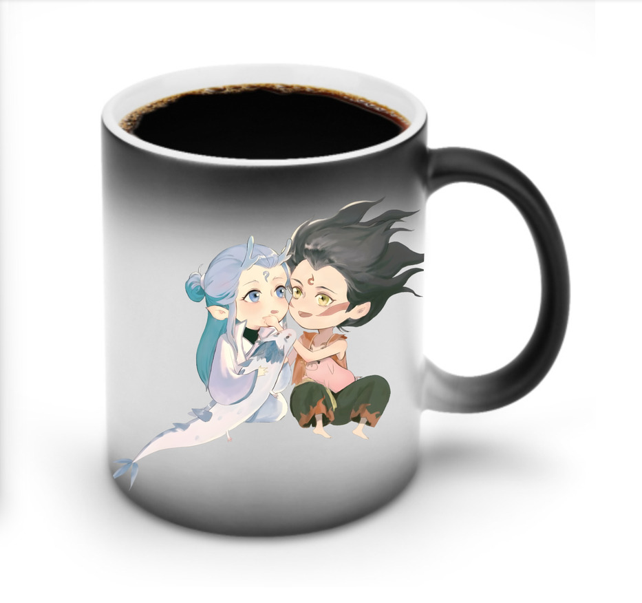 （画像用） Ne Zha 2 ナタ 魔童の大暴れ 温度変色マグカップ