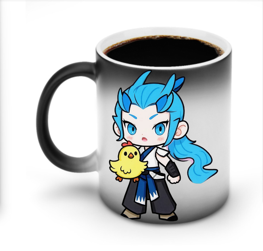（画像用） Ne Zha 2 ナタ 魔童の大暴れ 温度変色マグカップ