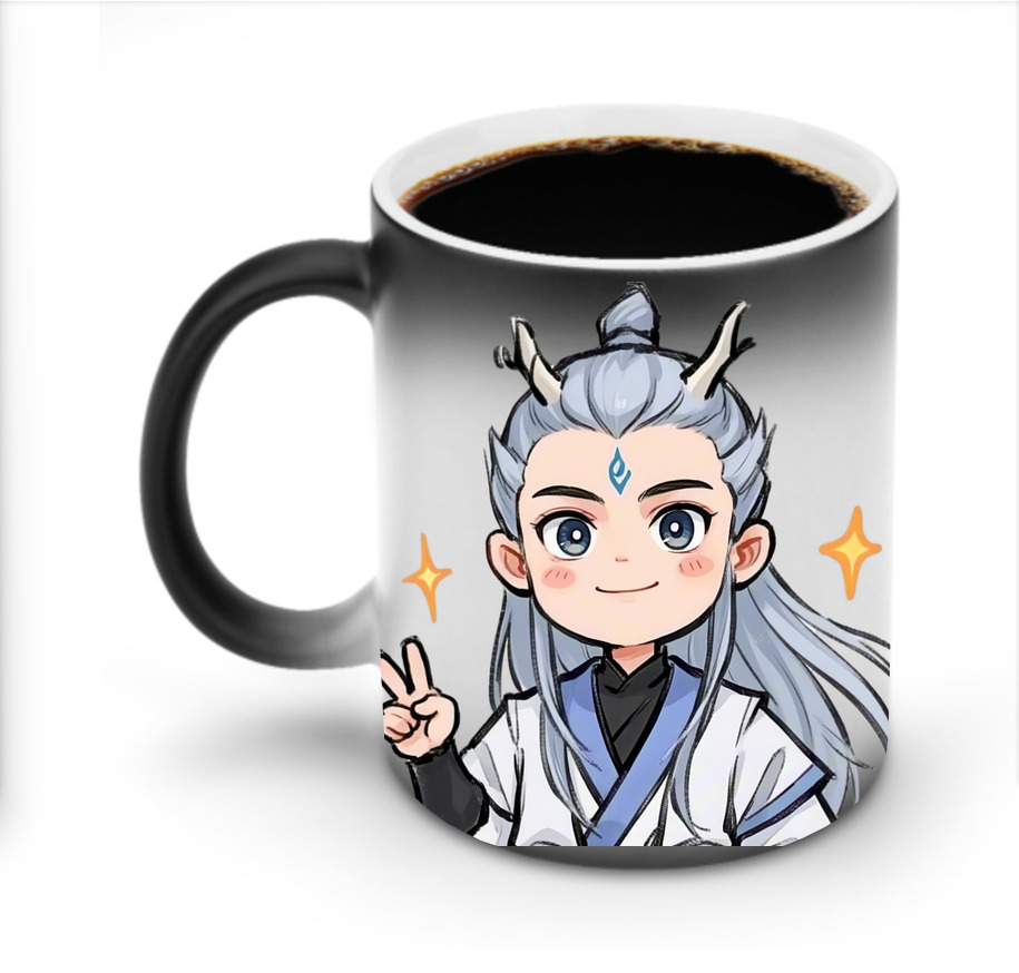 （画像用） Ne Zha 2 ナタ 魔童の大暴れ 温度変色マグカップ