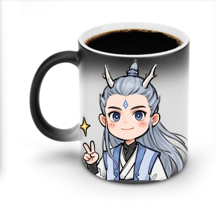 （画像用） Ne Zha 2 ナタ 魔童の大暴れ 温度変色マグカップ
