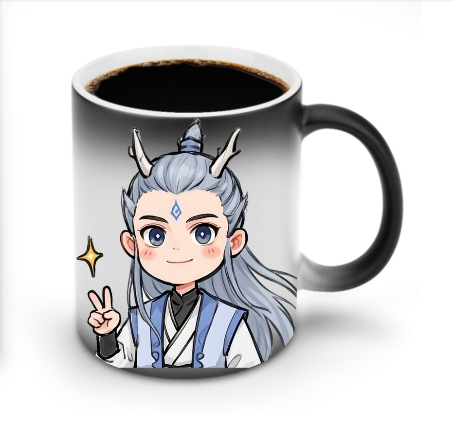 （画像用） Ne Zha 2 ナタ 魔童の大暴れ 温度変色マグカップ