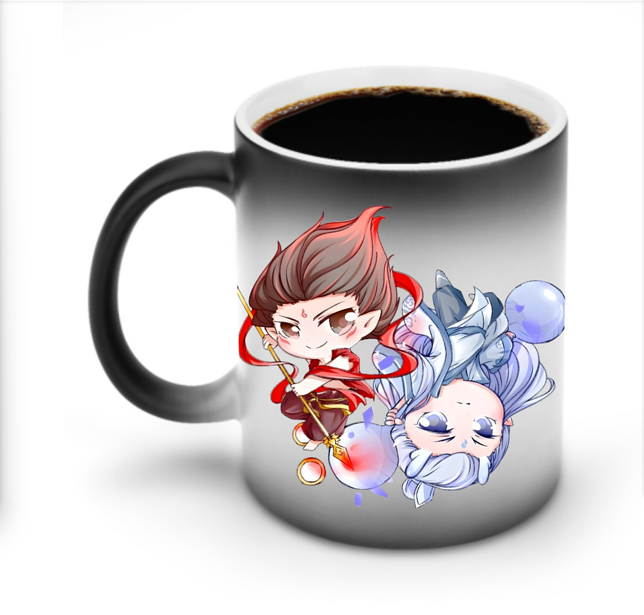 （画像用） Ne Zha 2 ナタ 魔童の大暴れ 温度変色マグカップ