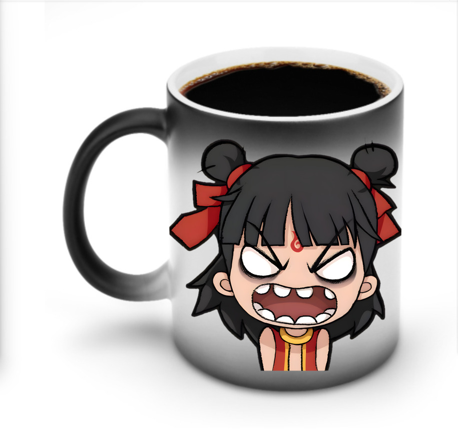 （画像用） Ne Zha 2 ナタ 魔童の大暴れ 温度変色マグカップ