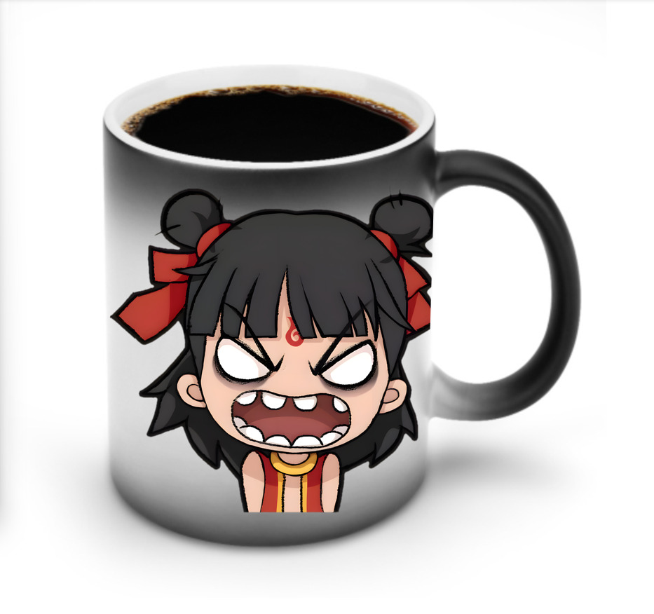（画像用） Ne Zha 2 ナタ 魔童の大暴れ 温度変色マグカップ