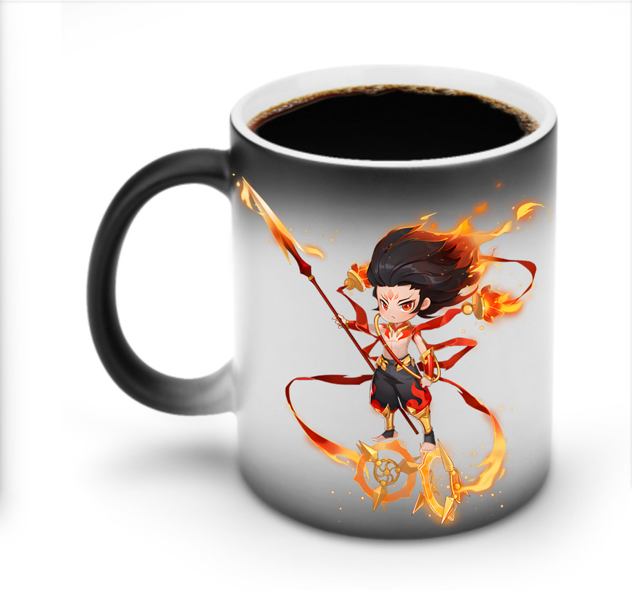（画像用） Ne Zha 2 ナタ 魔童の大暴れ 温度変色マグカップ