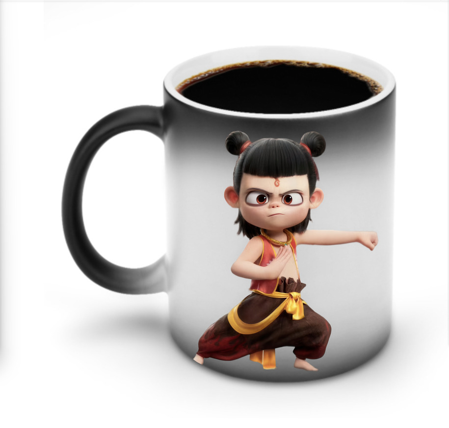 （画像用） Ne Zha 2 ナタ 魔童の大暴れ 温度変色マグカップ
