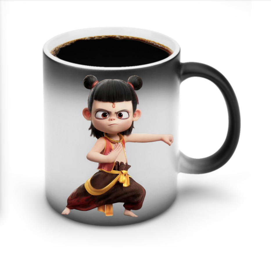（画像用） Ne Zha 2 ナタ 魔童の大暴れ 温度変色マグカップ