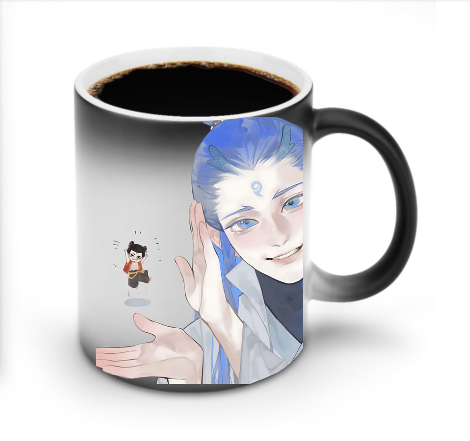（画像用） Ne Zha 2 ナタ 魔童の大暴れ 温度変色マグカップ