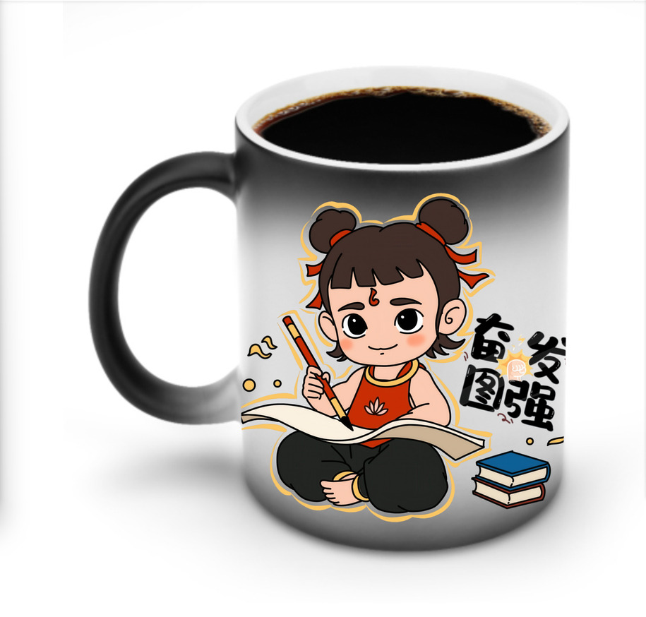 （画像用） Ne Zha 2 ナタ 魔童の大暴れ 温度変色マグカップ