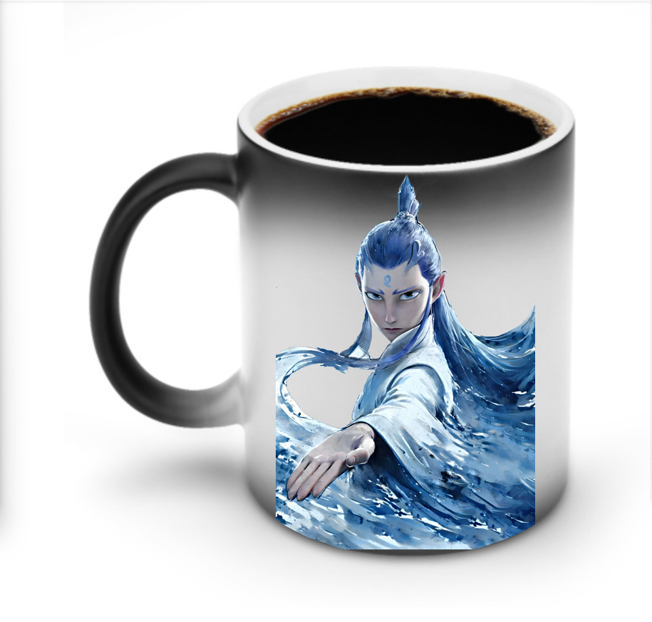 （画像用） Ne Zha 2 ナタ 魔童の大暴れ 温度変色マグカップ