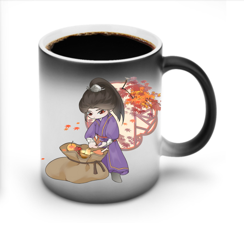 （画像用） Ne Zha 2 ナタ 魔童の大暴れ 温度変色マグカップ