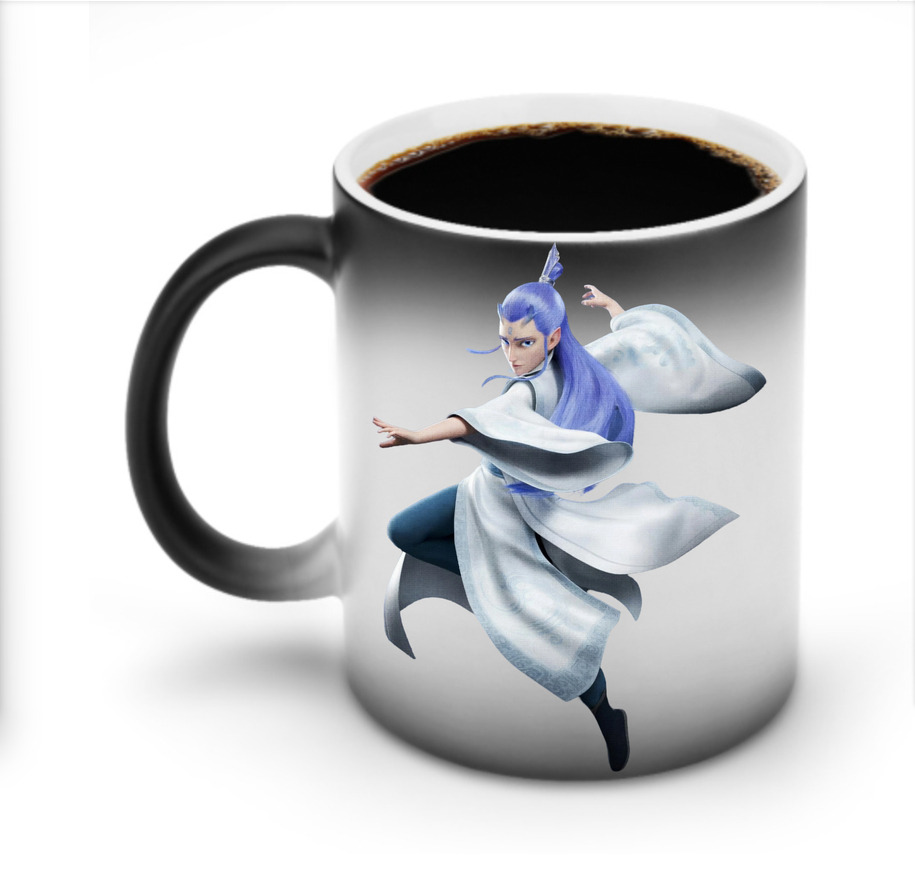 （画像用） Ne Zha 2 ナタ 魔童の大暴れ 温度変色マグカップ