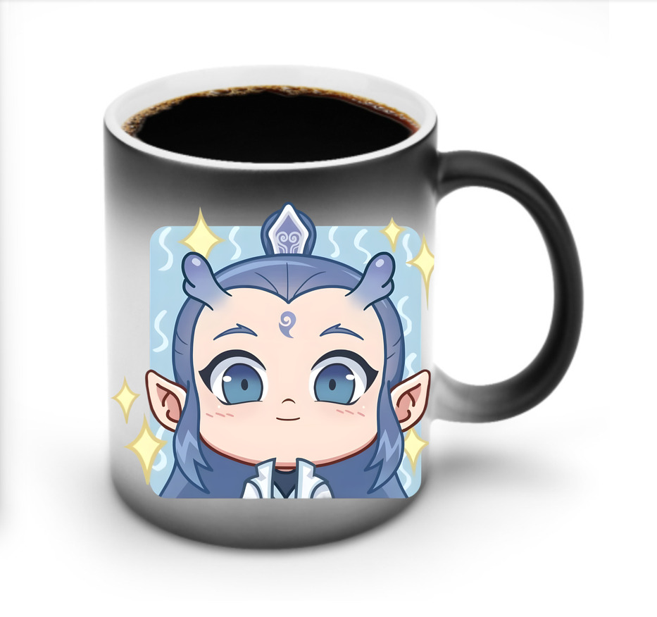 （画像用） Ne Zha 2 ナタ 魔童の大暴れ 温度変色マグカップ