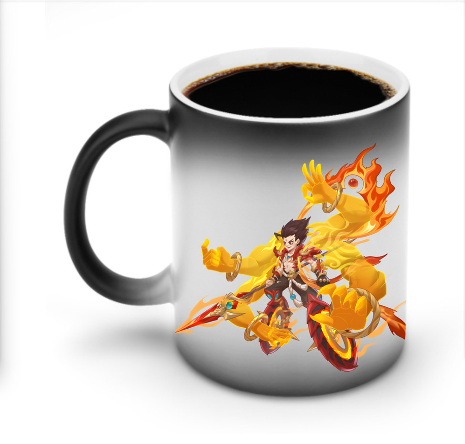 （画像用） Ne Zha 2 ナタ 魔童の大暴れ 温度変色マグカップ
