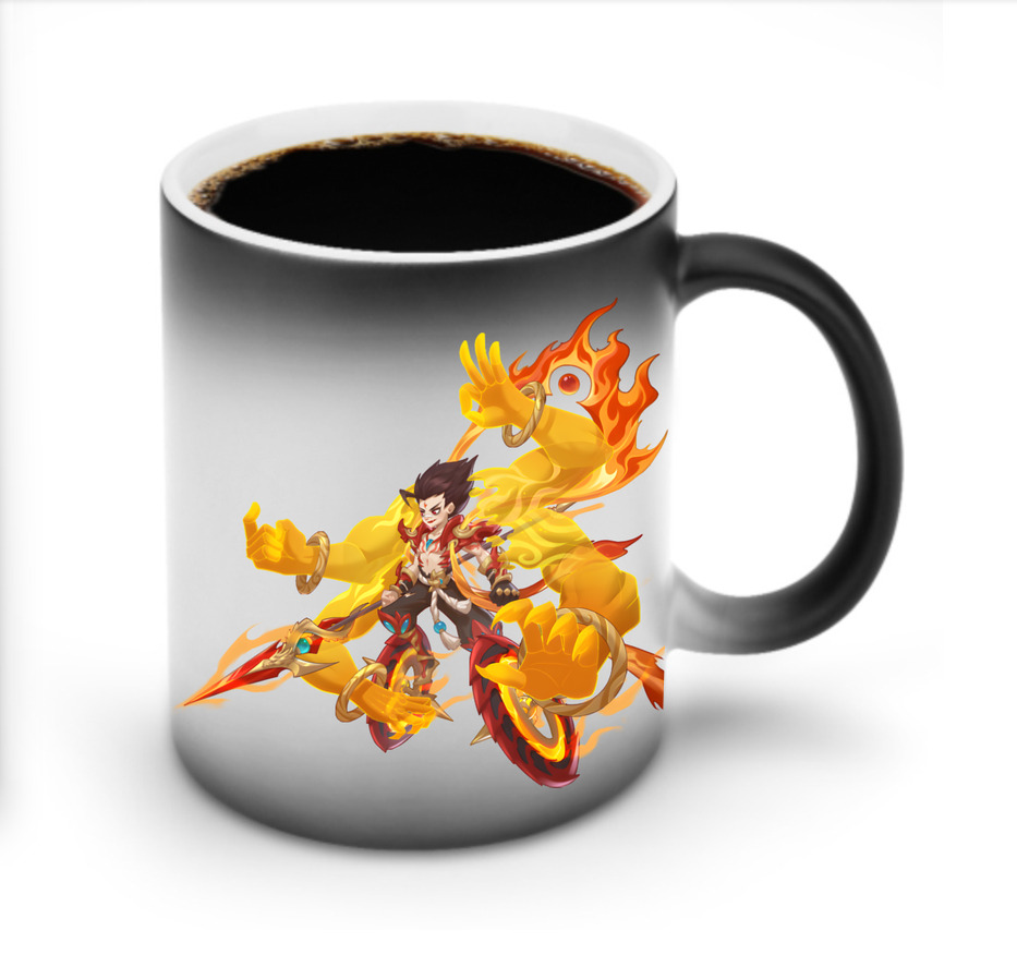 （画像用） Ne Zha 2 ナタ 魔童の大暴れ 温度変色マグカップ