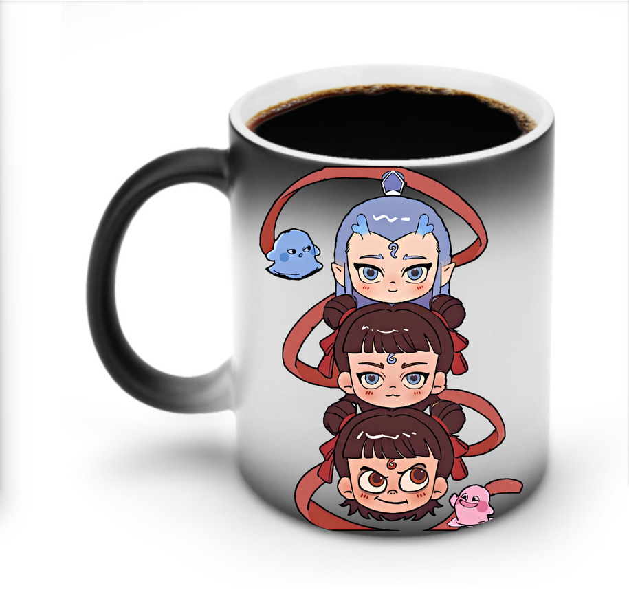 （画像用） Ne Zha 2 ナタ 魔童の大暴れ 温度変色マグカップ