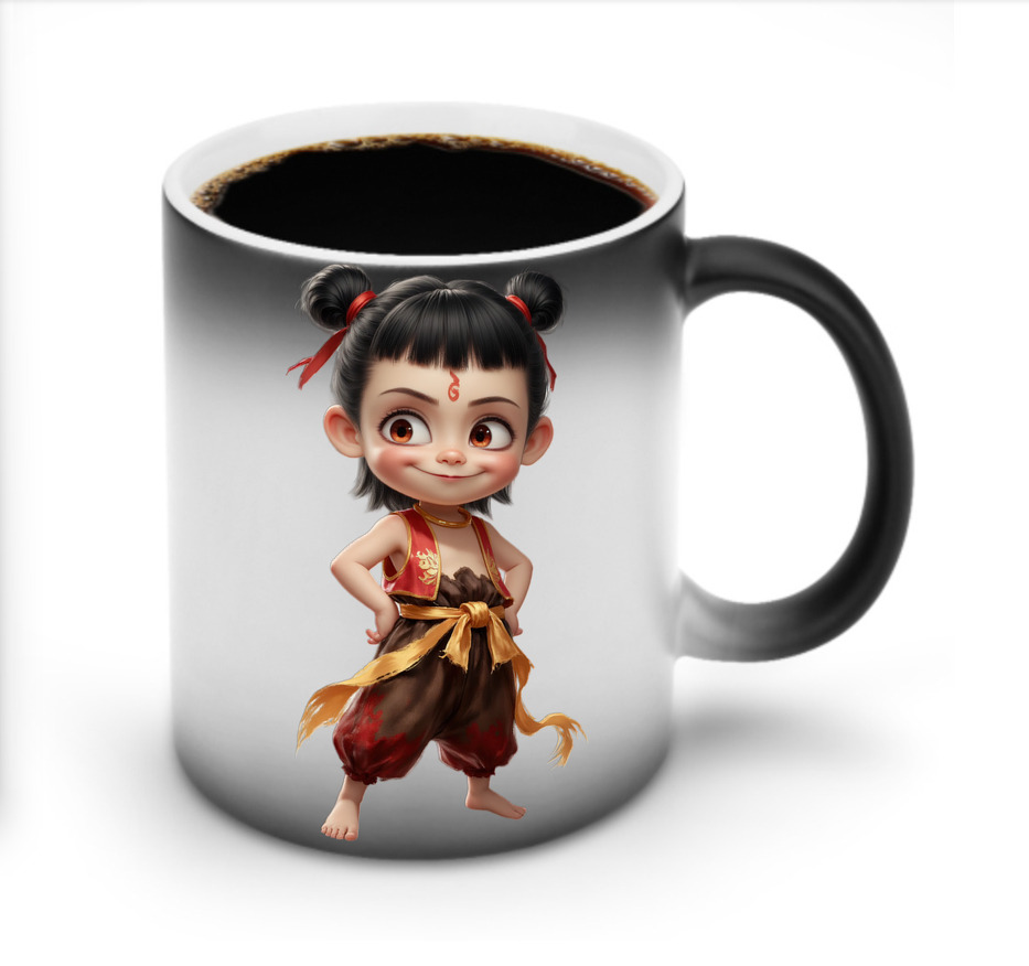 （画像用） Ne Zha 2 ナタ 魔童の大暴れ 温度変色マグカップ