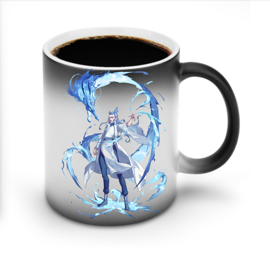 （画像用） Ne Zha 2 ナタ 魔童の大暴れ 温度変色マグカップ