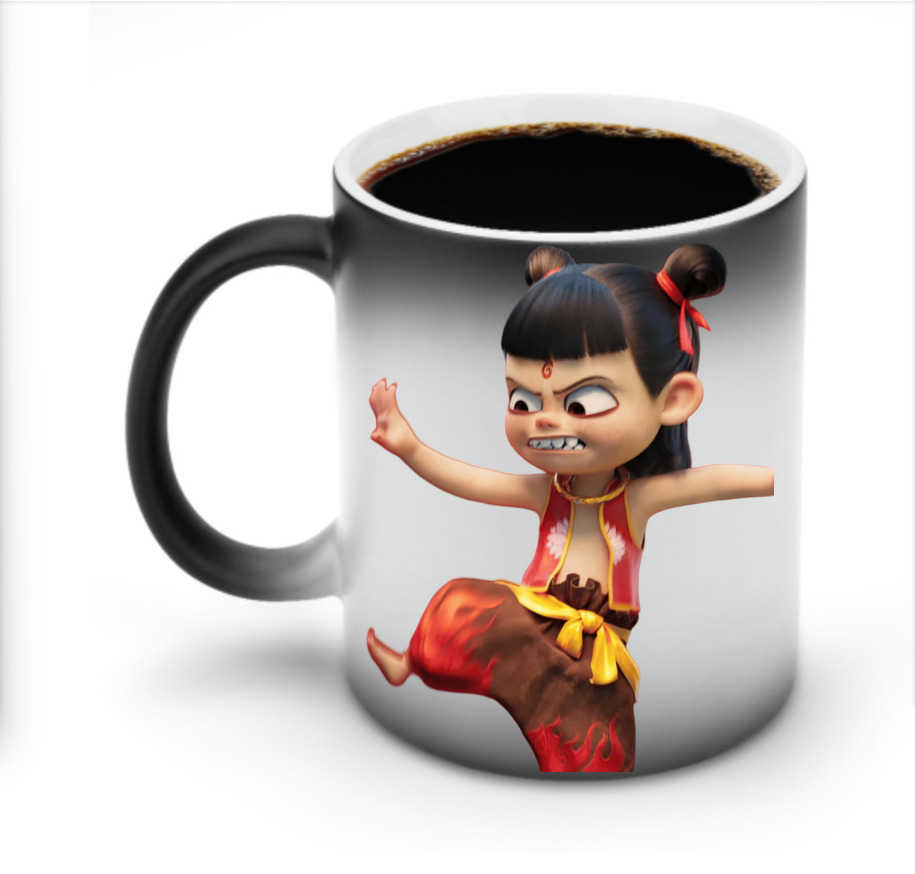 （画像用） Ne Zha 2 ナタ 魔童の大暴れ 温度変色マグカップ
