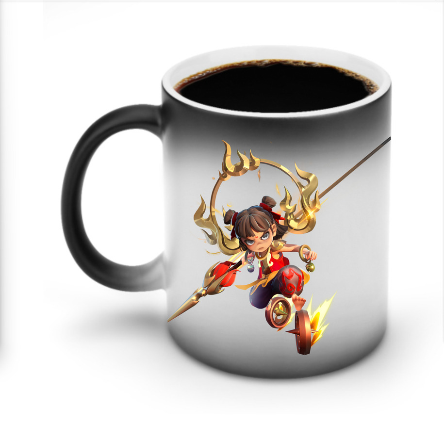 （画像用） Ne Zha 2 ナタ 魔童の大暴れ 温度変色マグカップ