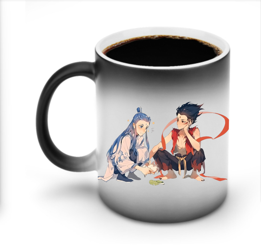 （画像用） Ne Zha 2 ナタ 魔童の大暴れ 温度変色マグカップ