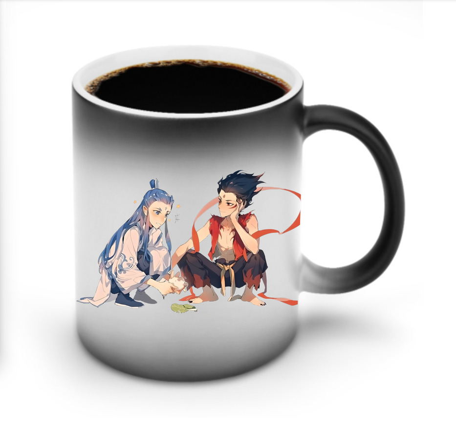 （画像用） Ne Zha 2 ナタ 魔童の大暴れ 温度変色マグカップ