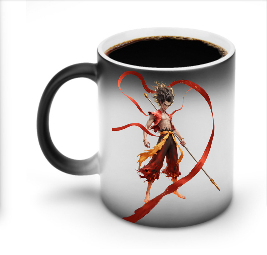 （画像用） Ne Zha 2 ナタ 魔童の大暴れ 温度変色マグカップ