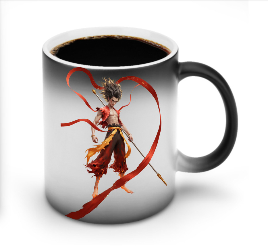 （画像用） Ne Zha 2 ナタ 魔童の大暴れ 温度変色マグカップ