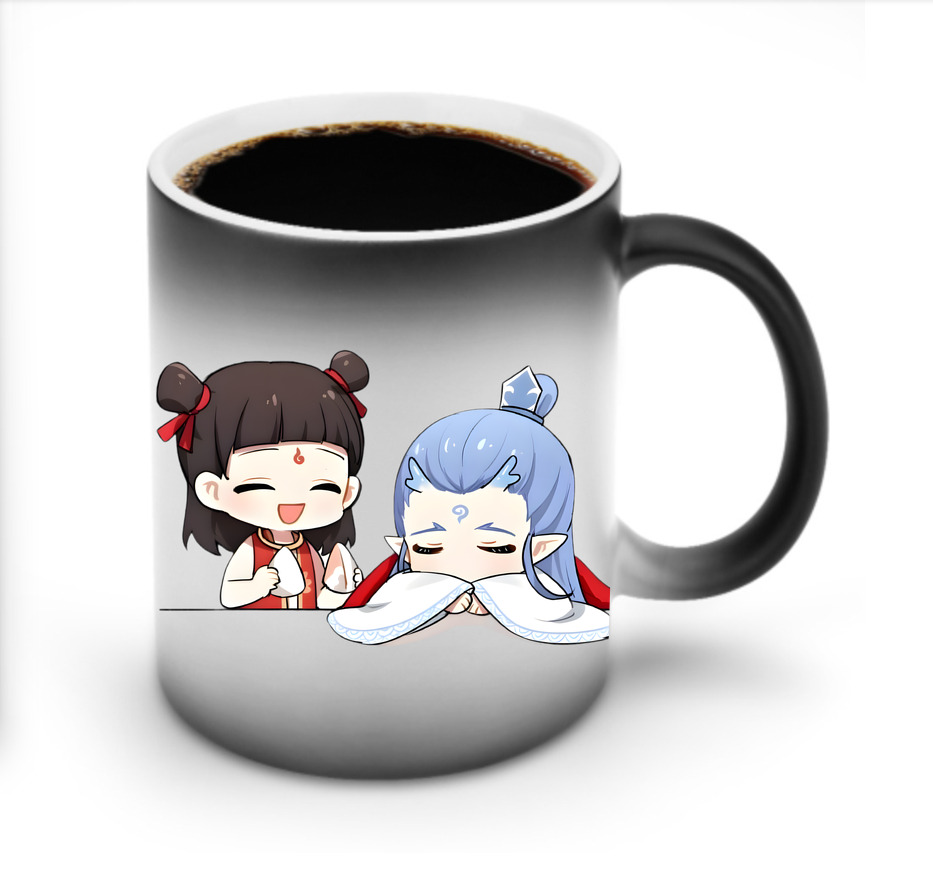 （画像用） Ne Zha 2 ナタ 魔童の大暴れ 温度変色マグカップ