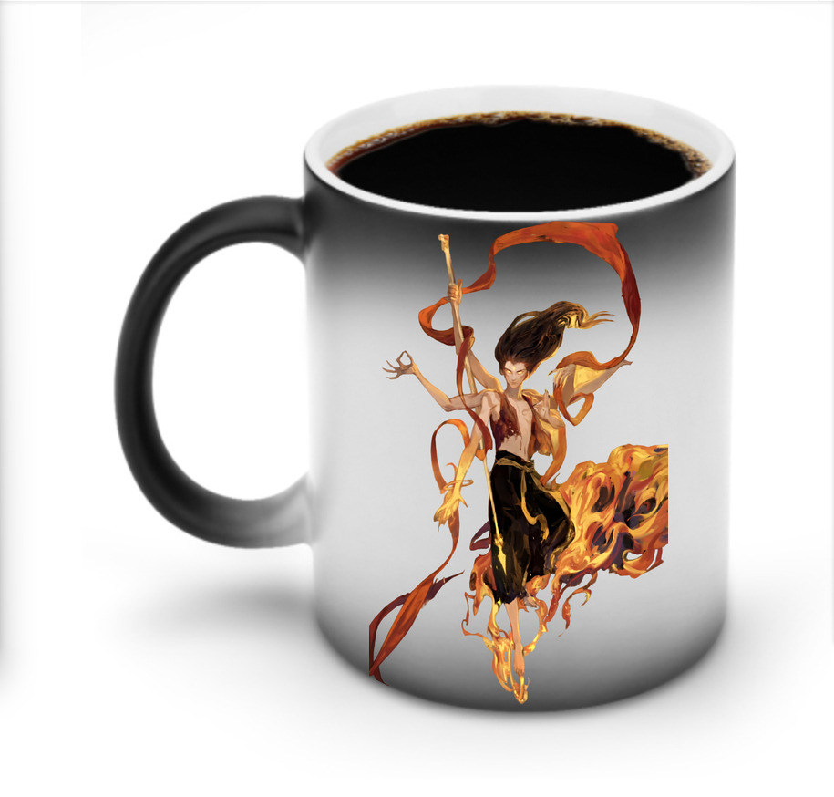 （画像用） Ne Zha 2 ナタ 魔童の大暴れ 温度変色マグカップ