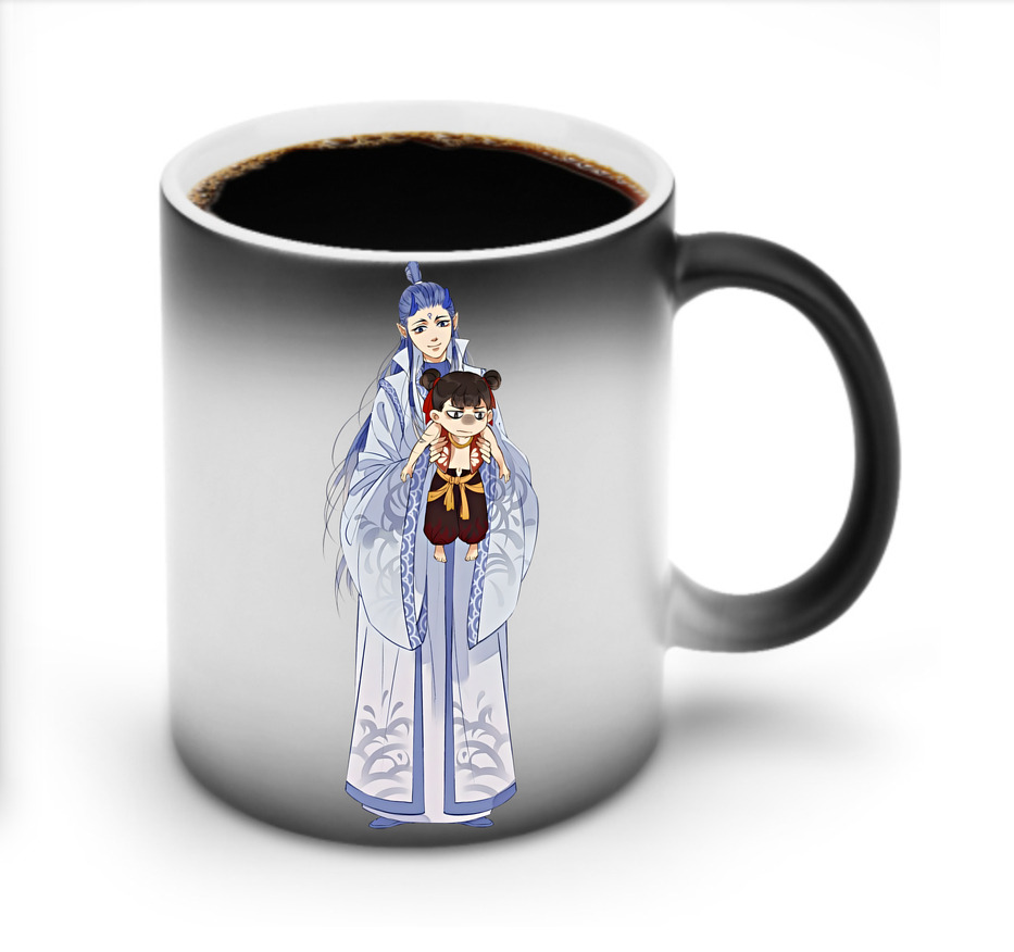 （画像用） Ne Zha 2 ナタ 魔童の大暴れ 温度変色マグカップ
