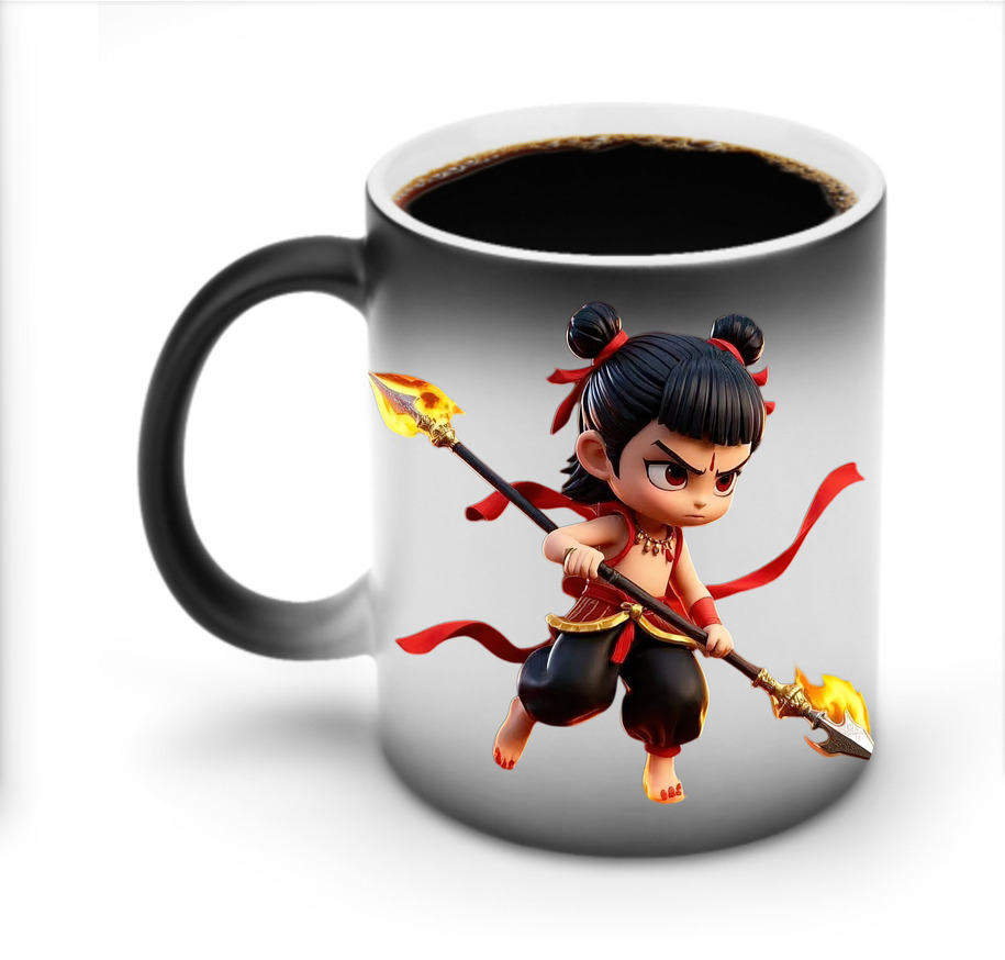 （画像用） Ne Zha 2 ナタ 魔童の大暴れ 温度変色マグカップ